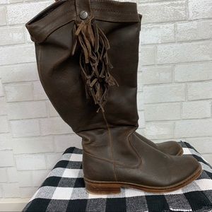 Tassel Fringe Boots Sharone 